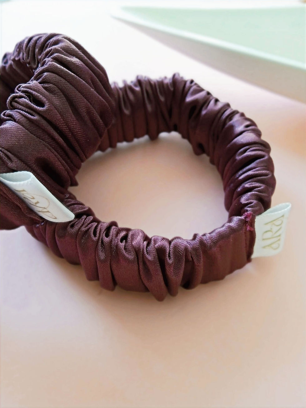 Thumbnail: Satin Hair Scrunchies - Small