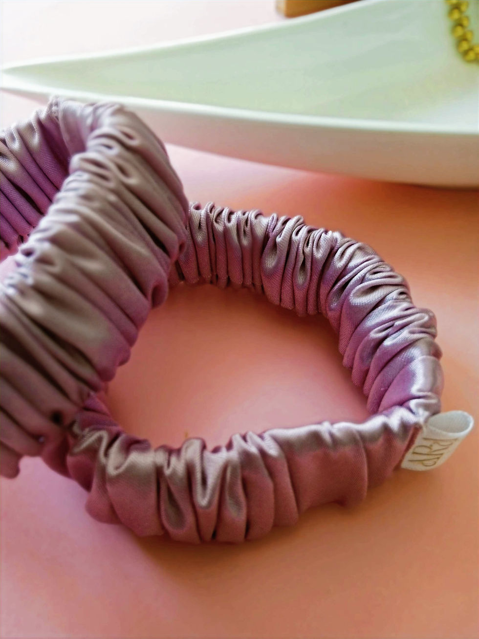 Thumbnail: Satin Hair Scrunchies - Small