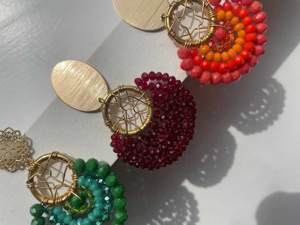 Thumbnail: Basket Statement Earrings