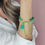 Thumbnail: Valeria - Ara Signature Tassel - Green