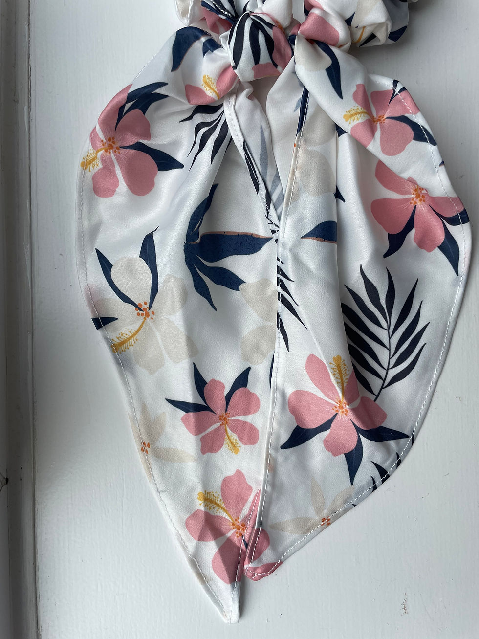 Thumbnail: Sweet Satin Scarf Hair Scrunchies - Standard