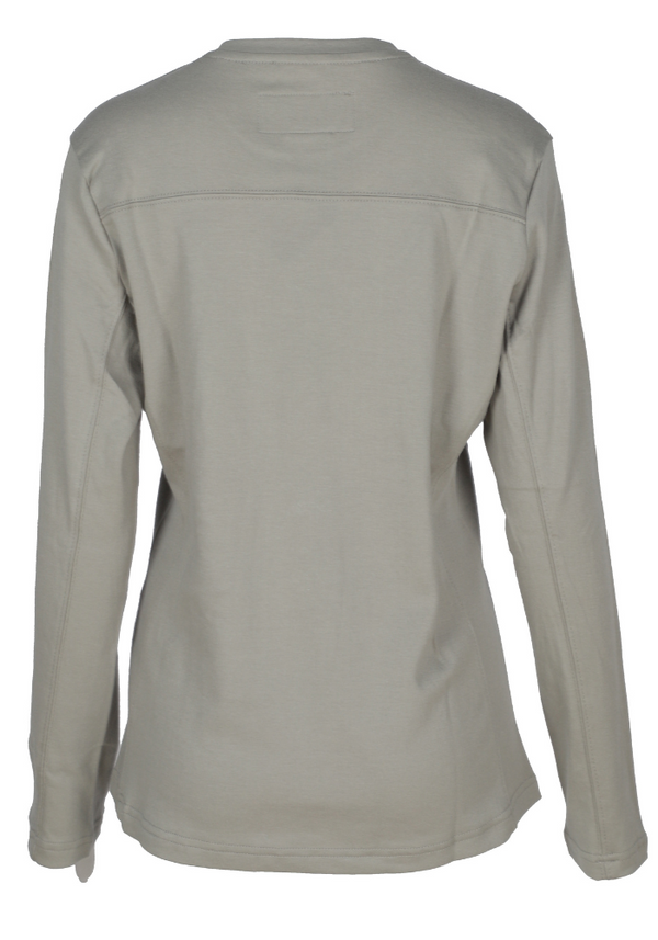 Thumbnail: Forge Fr Women's Grey Crew Neck T-shirt