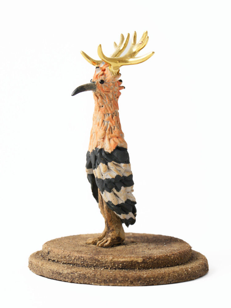 Miniature : Gardien sous cloche - Huppe Fasciée