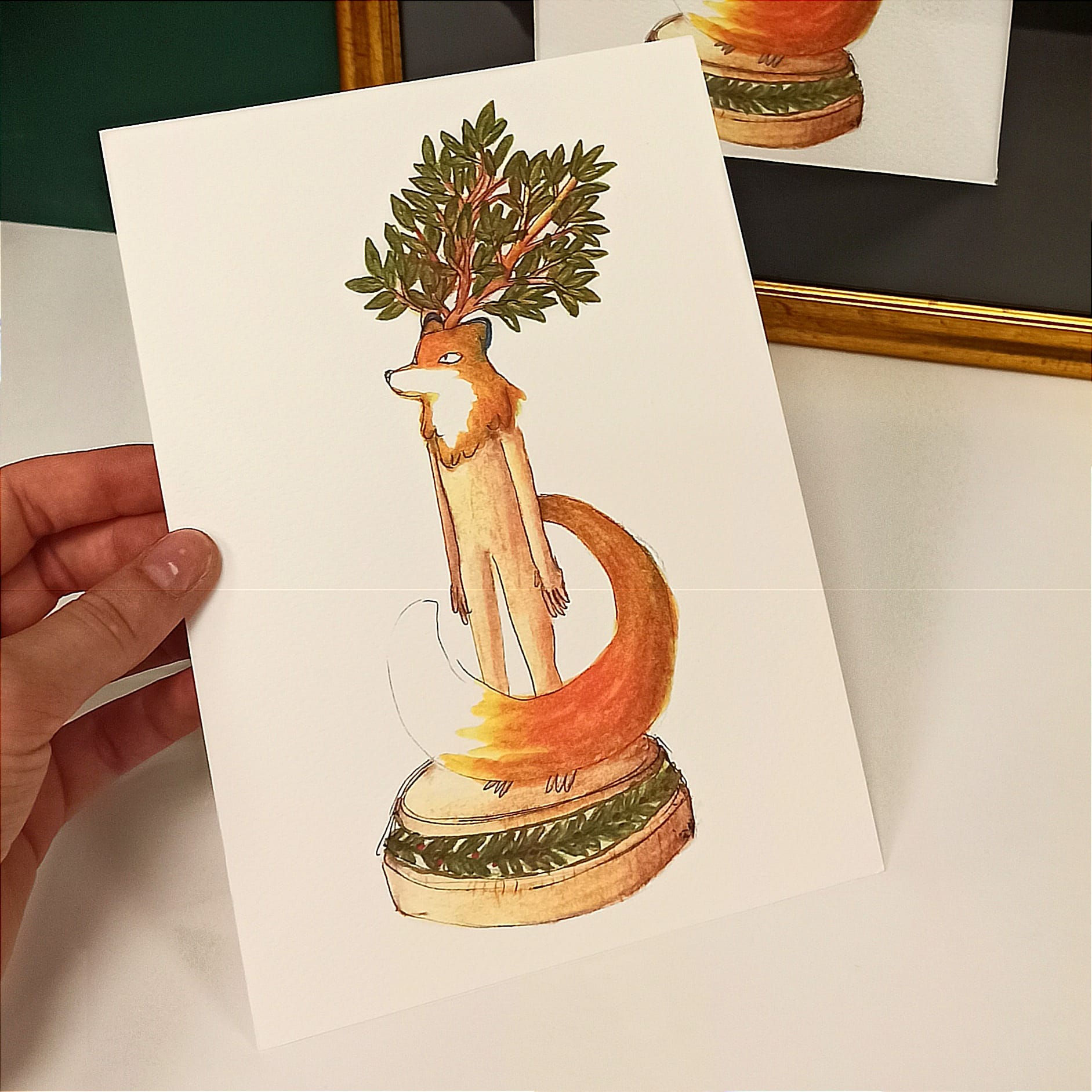 Carte - Illustration Gardien Renard