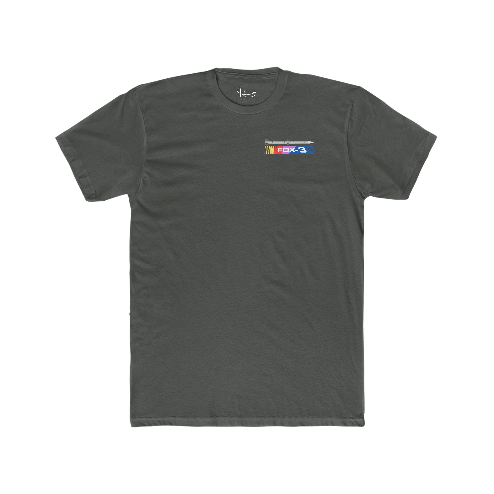 Fox-3 For Dale Cotton Crew Tee