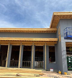 Liquid-applied vapor barrier installation at Firebirds in Goodyear, Arizona