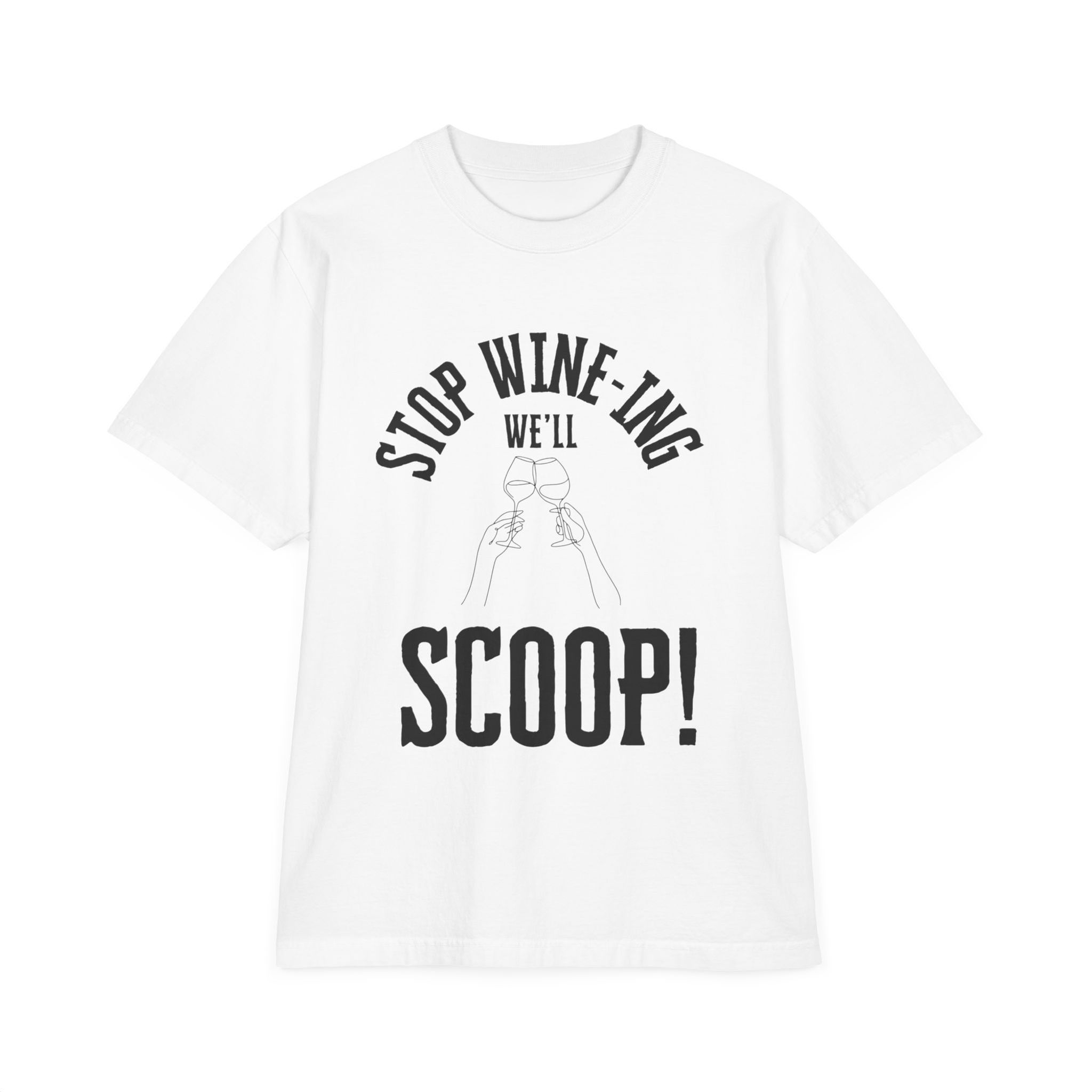 Unisex Garment-Dyed Drop-Shoulder T-Shirt