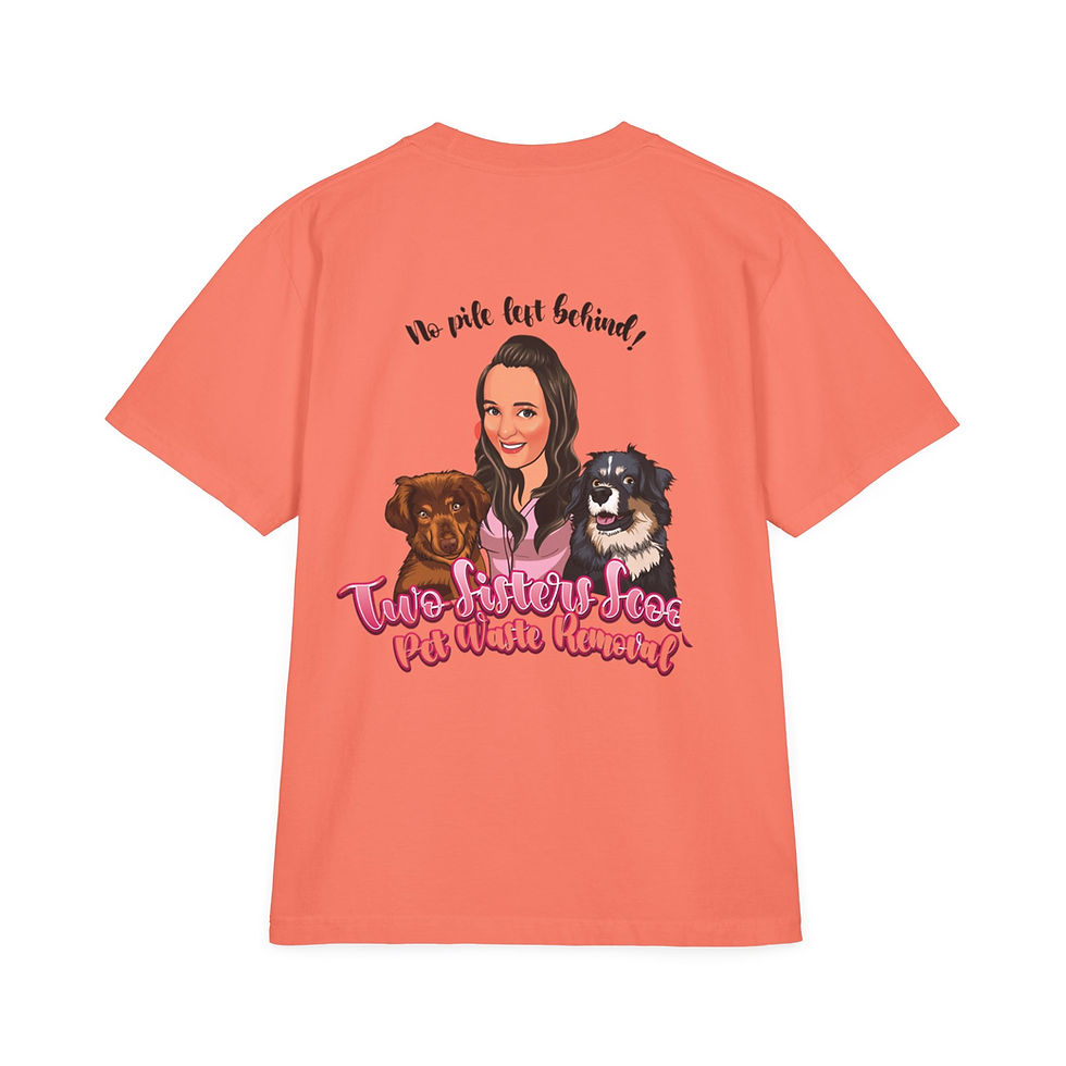Thumbnail: Unisex Garment-Dyed Drop-Shoulder T-Shirt