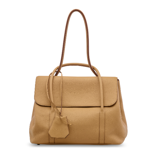 Hermès Initiale bag Clemence Tabac front