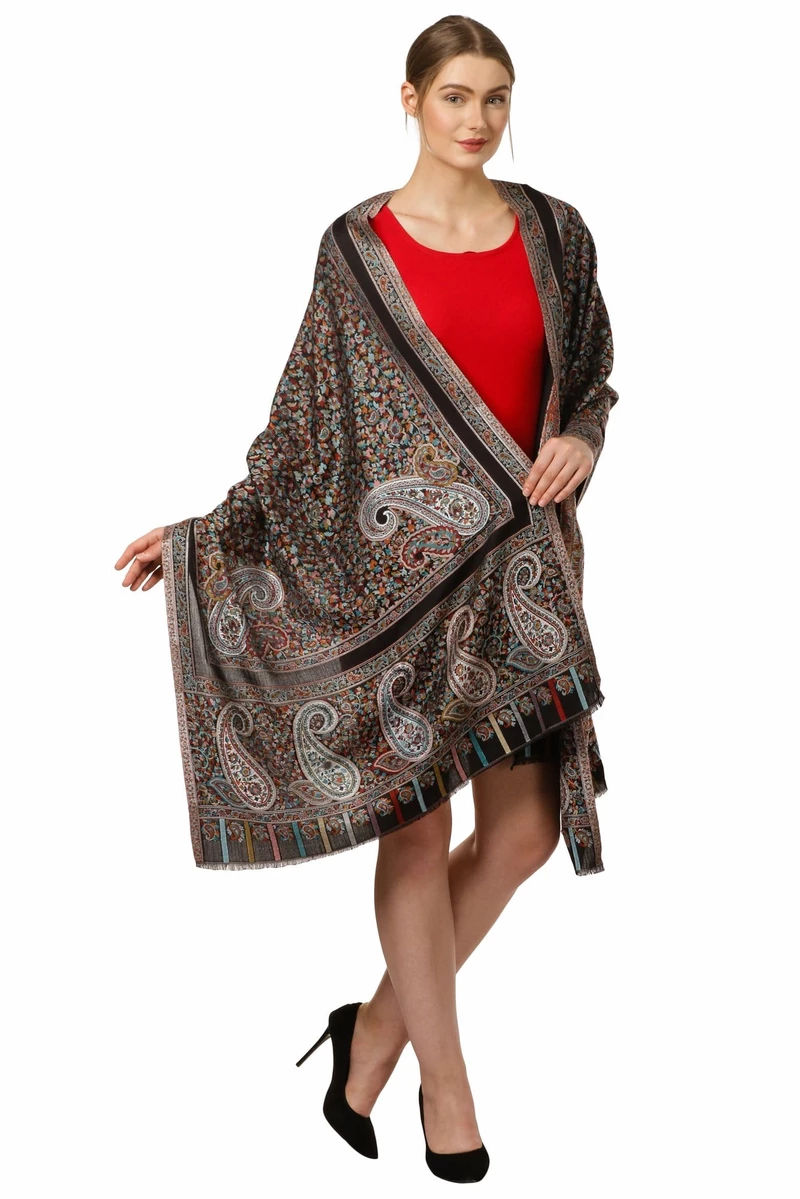 Miniatura: WOMEN'S KAANI DESIGN, SOFT BAMBOO SCARF, CASUAL STOLES