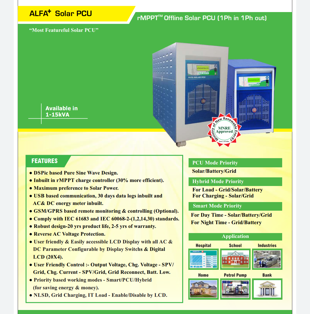 Solar Inverter-Off line