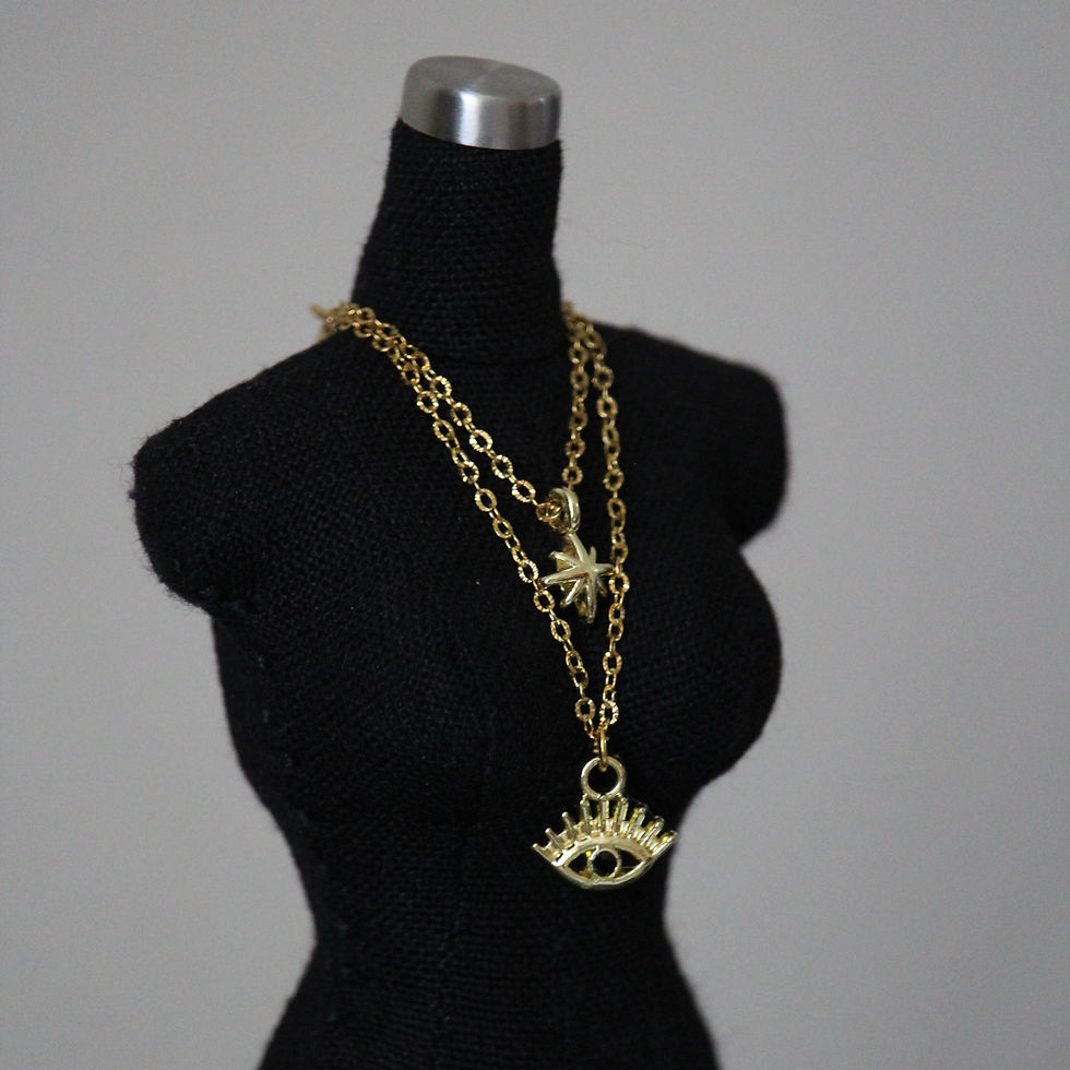 Miniature : [Pullip] Double pendentif "Vision Céleste"