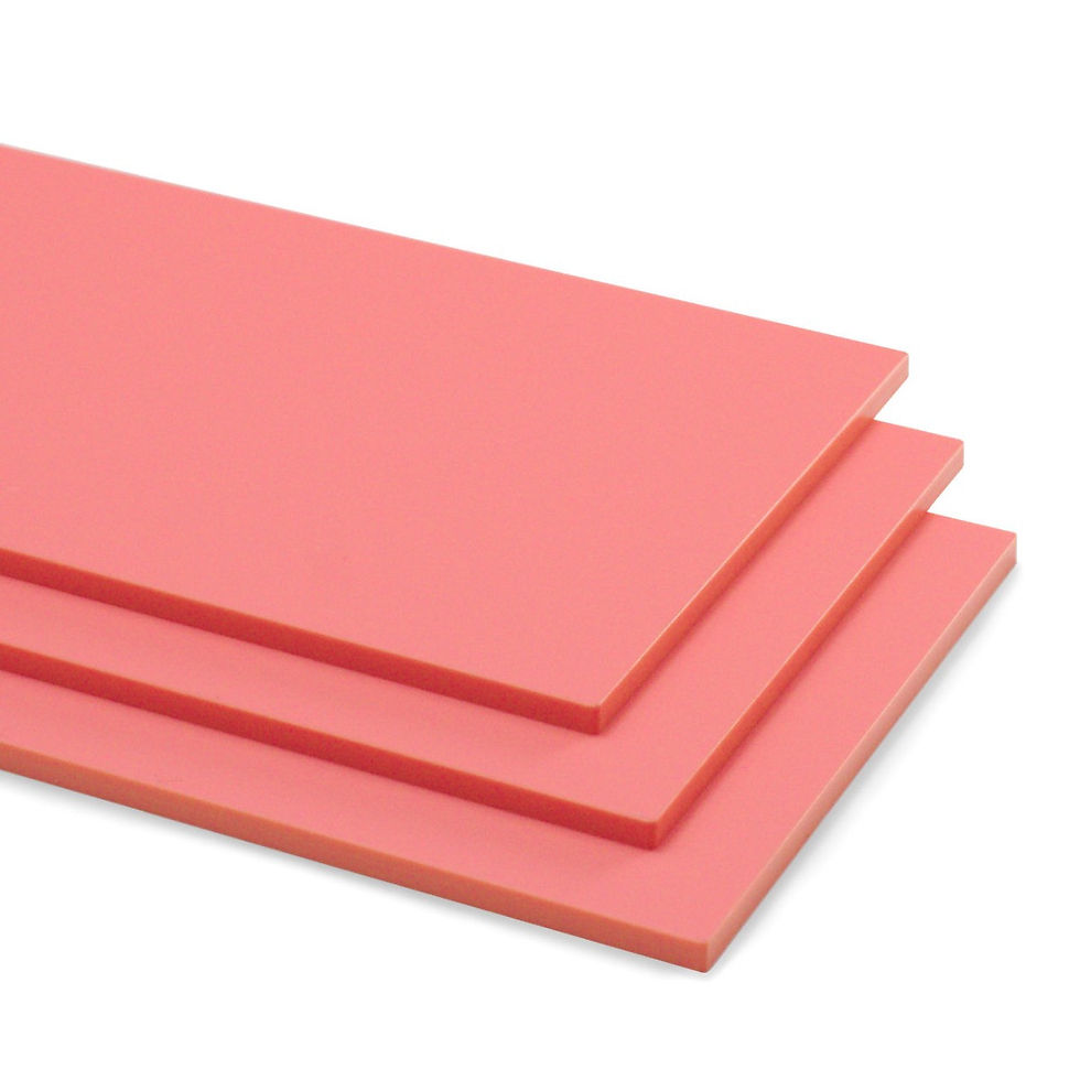 Raspberry Sherbert Pastel cast acrylic sheet