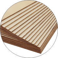 Laser grade plywood
