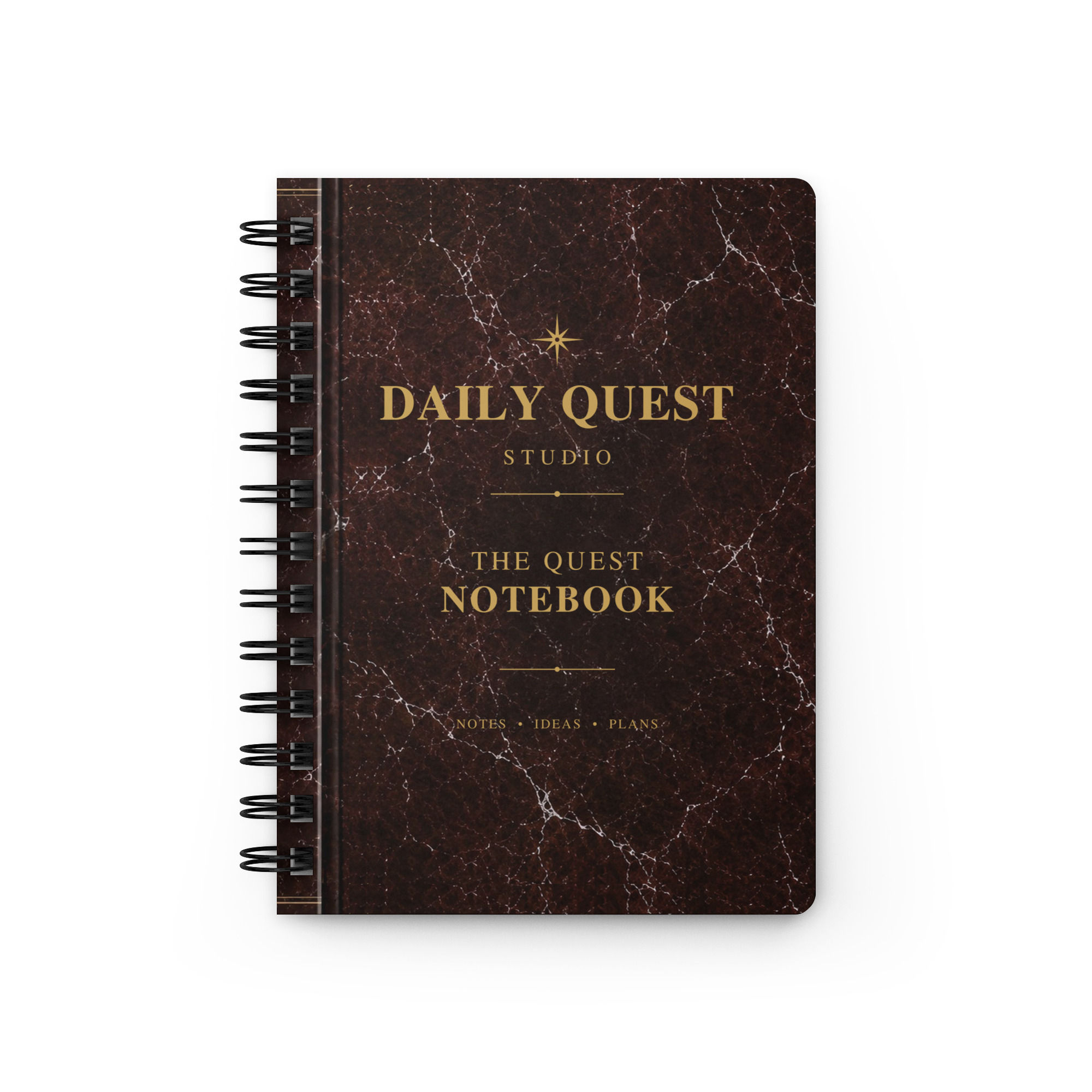 The Quest Notebook - Rosso Levanto