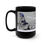Thumbnail: Pretty N Plus Black Yoga Mug 15oz 