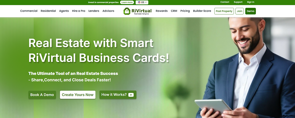 RiVirtual Business Cards