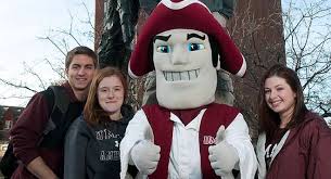 UMASS Minute Man & students