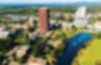 UMASS aerial shot