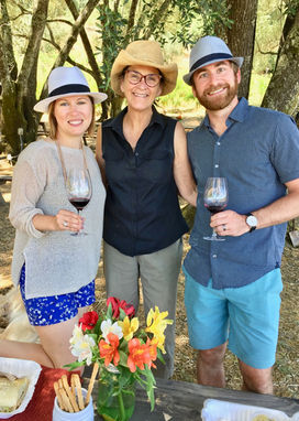 Private lunch w winemaker Julie Johnson