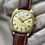 Thumbnail: SOLD Vintage 1960s Bucherer Chronometer Gold-Plated Automatic 33mm