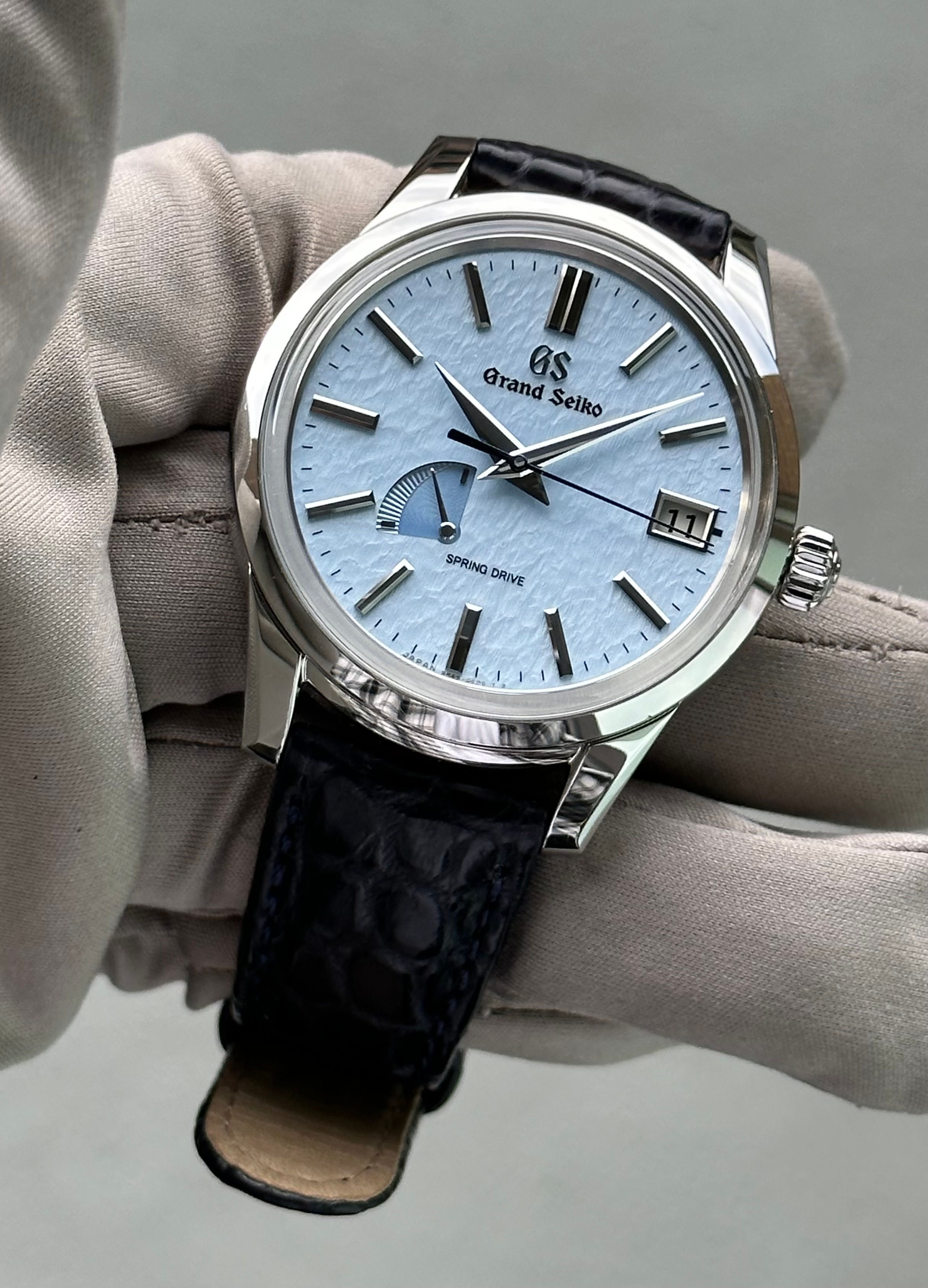 SOLD Grand Seiko Elegance Collection Skyflake Spring Drive 40.2mm SBGA407