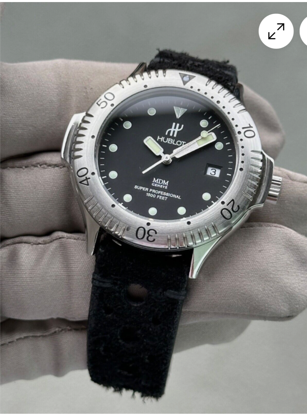 Hublot MDM Geneve Super Professional Automatic 41mm Ref. 1850.1