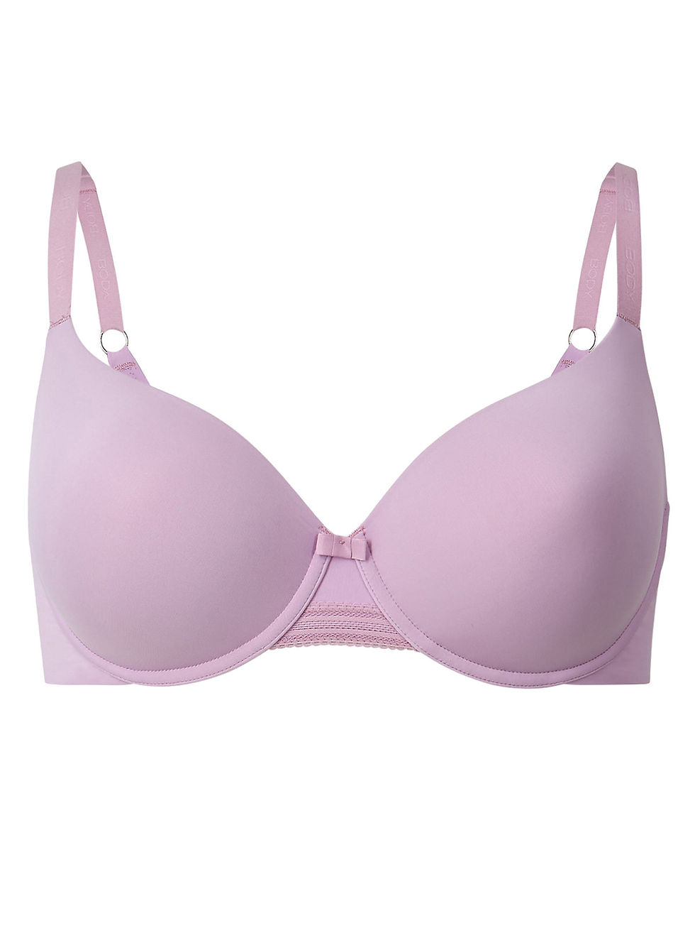 M&S Body Pale-Mauve Flexifit Underwired Full-Cup T-Shirt Bra 38A