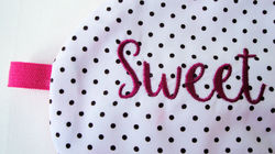 Close up of Sweet Dreams eyemask