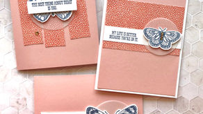Clean + Simple Card: Butterfly Brilliance Card Trio