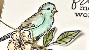 Technique: Watercolor with Wink of Stella brush pen