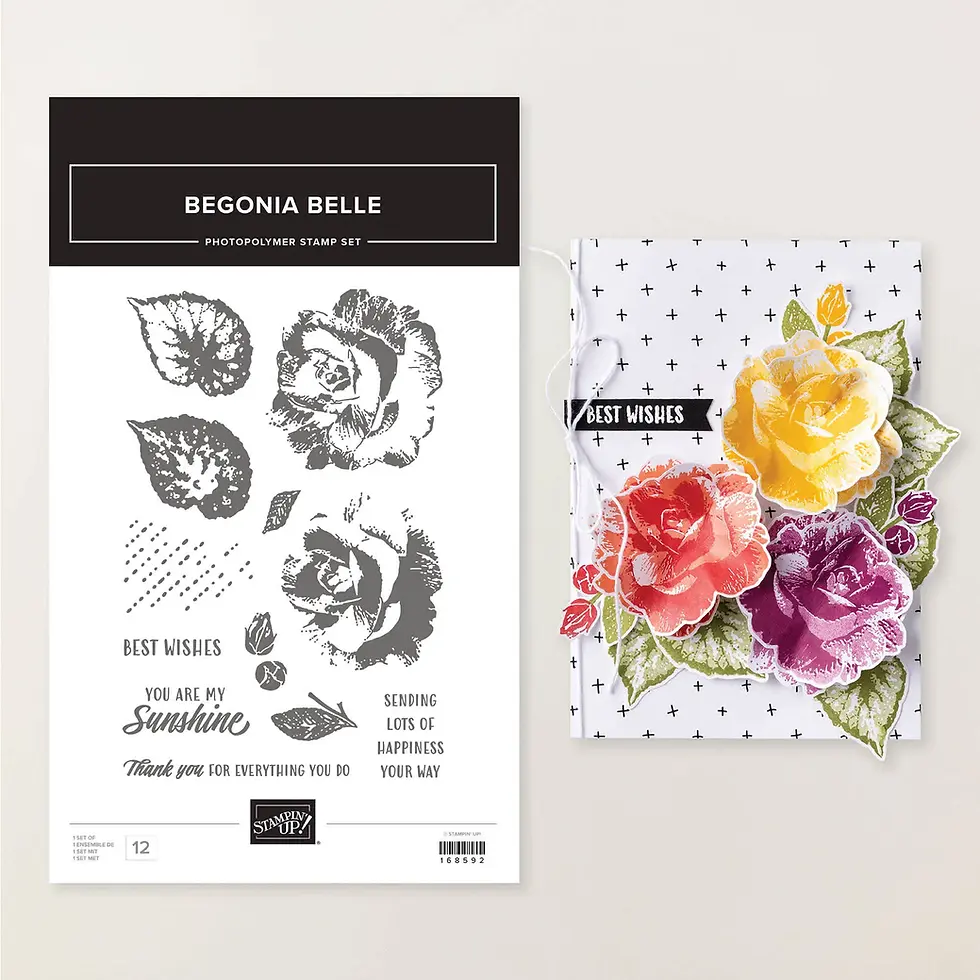 Stampin' Up!Product of the Month: Begonia Belle