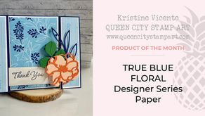 Stampin' Up! True Blue Floral Designer Series Paper