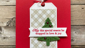 Clean + Simple Card: Perfectly Plaid with Tailor Made Tags