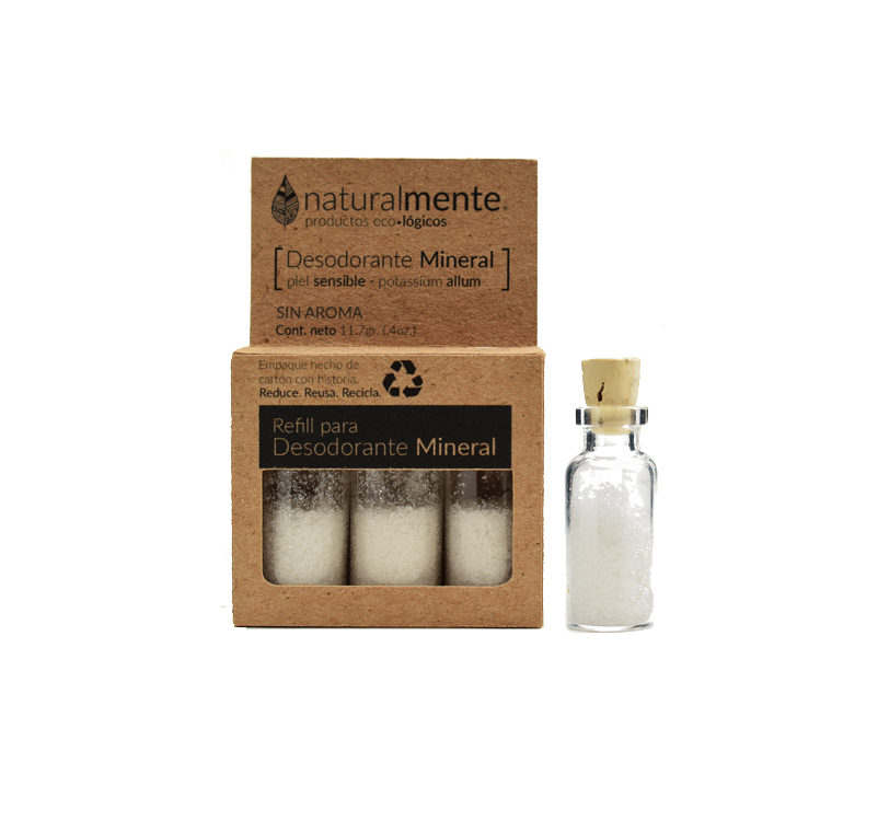 Refill Desodorante Mineral
