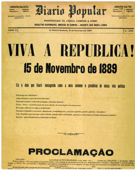 VIVA A REPÚBLICA!