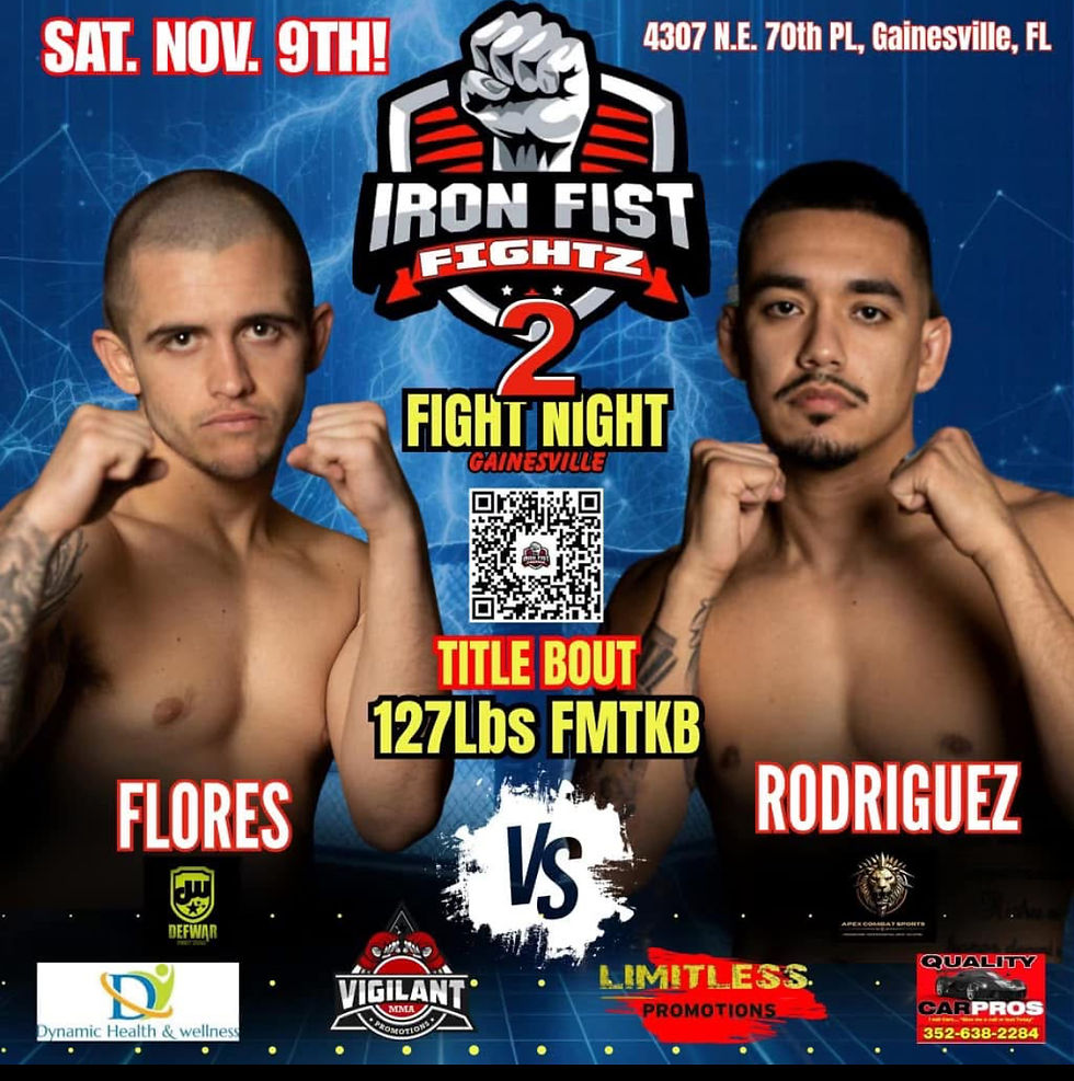 Iron Fist Fights Gainesville FL