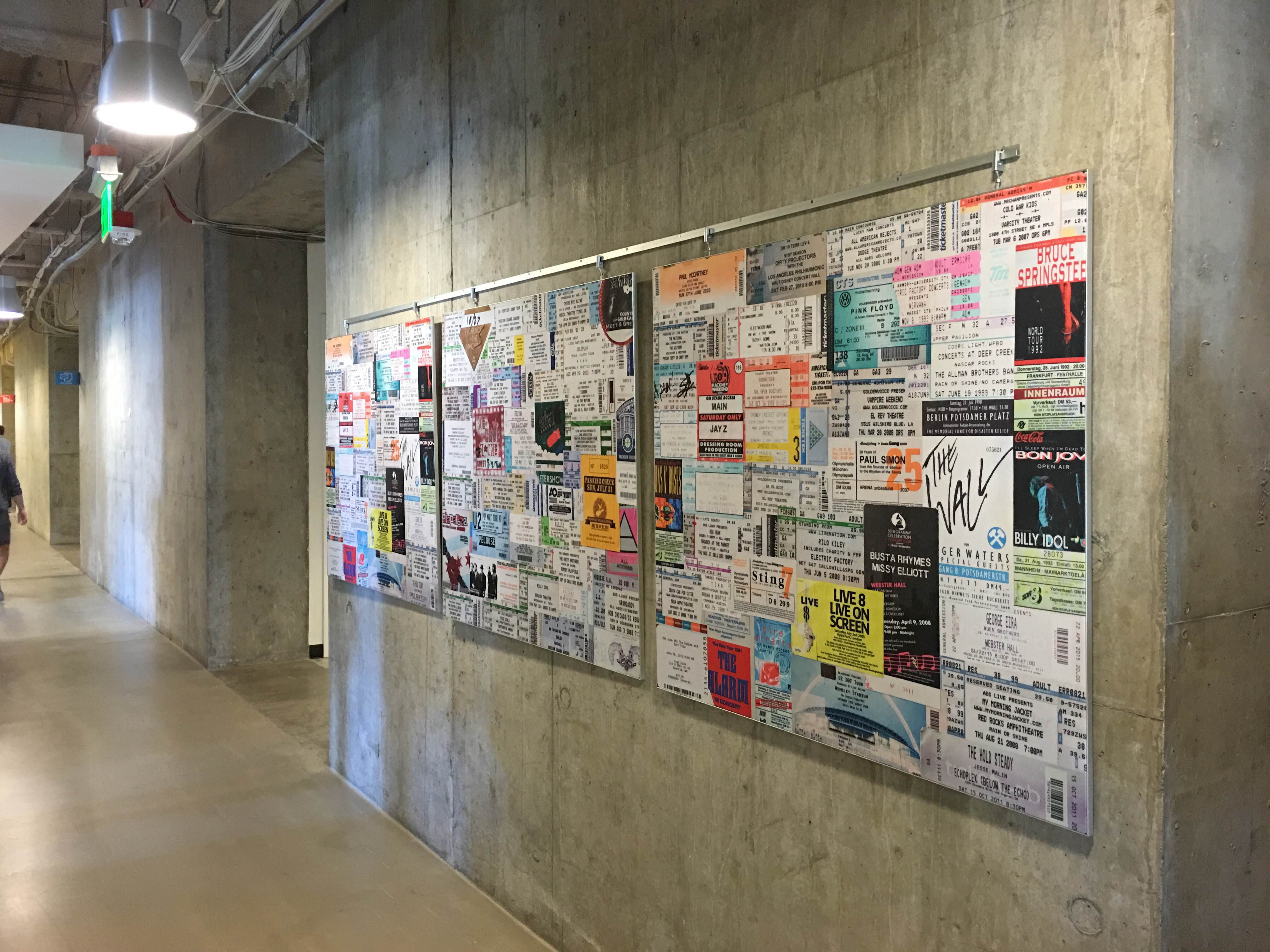 Amazon Digital Music murals