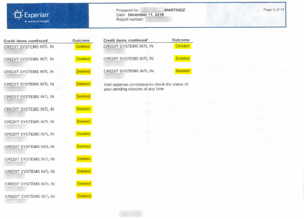 Martinez Experian results page 2