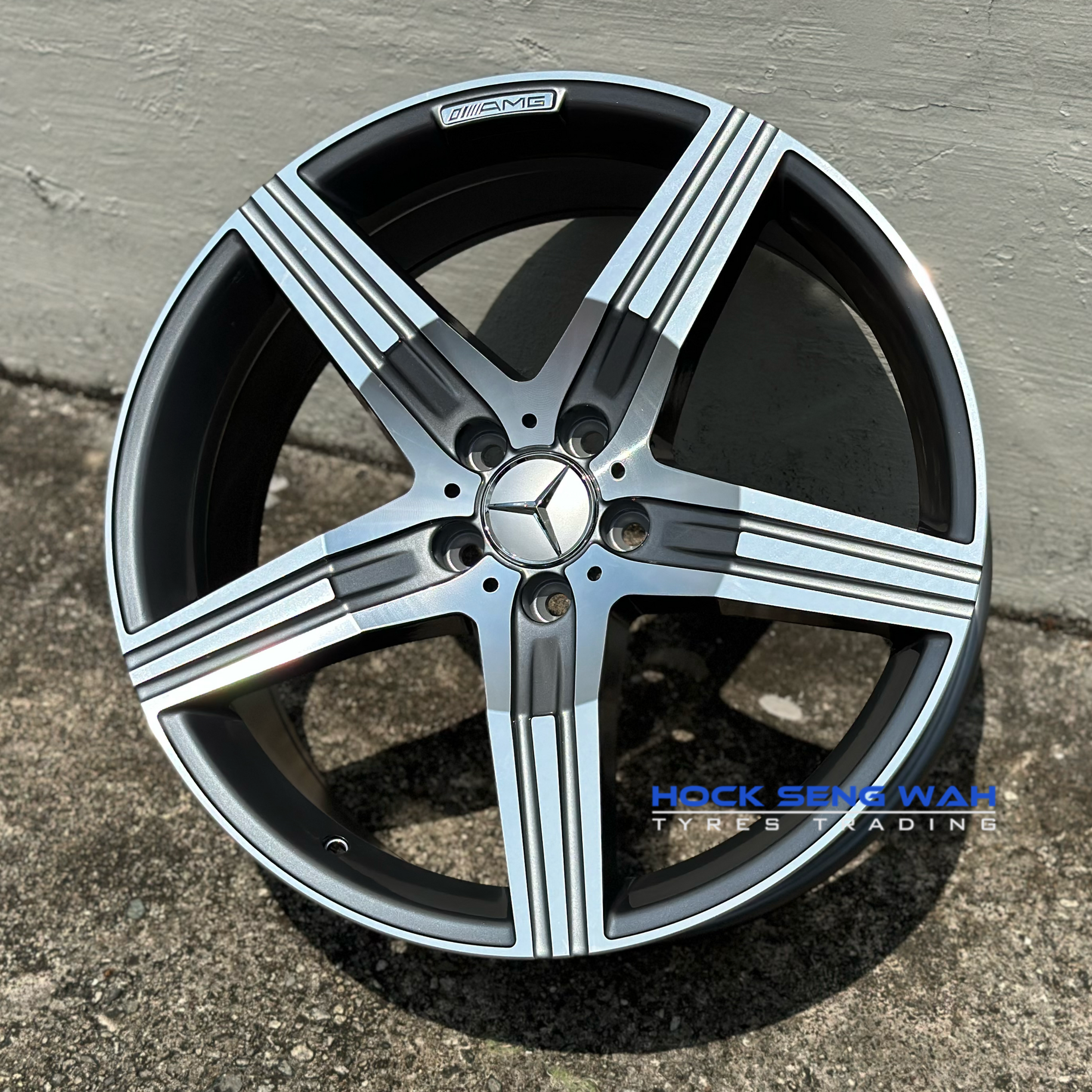 Mercedes AMG Design 5 Spoke 20"x8.5J/9.5J ET+45/+48