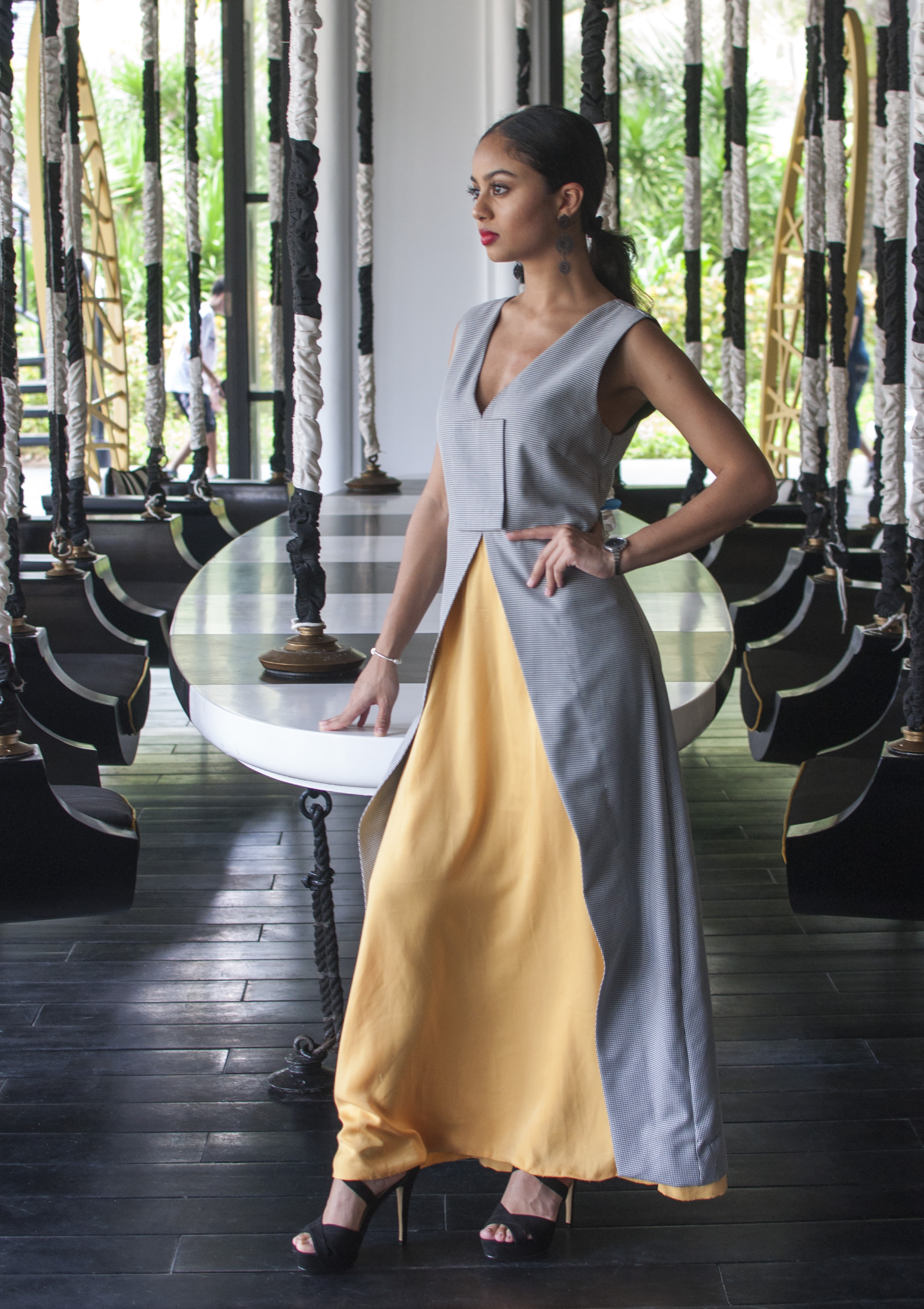 "The Color" dress