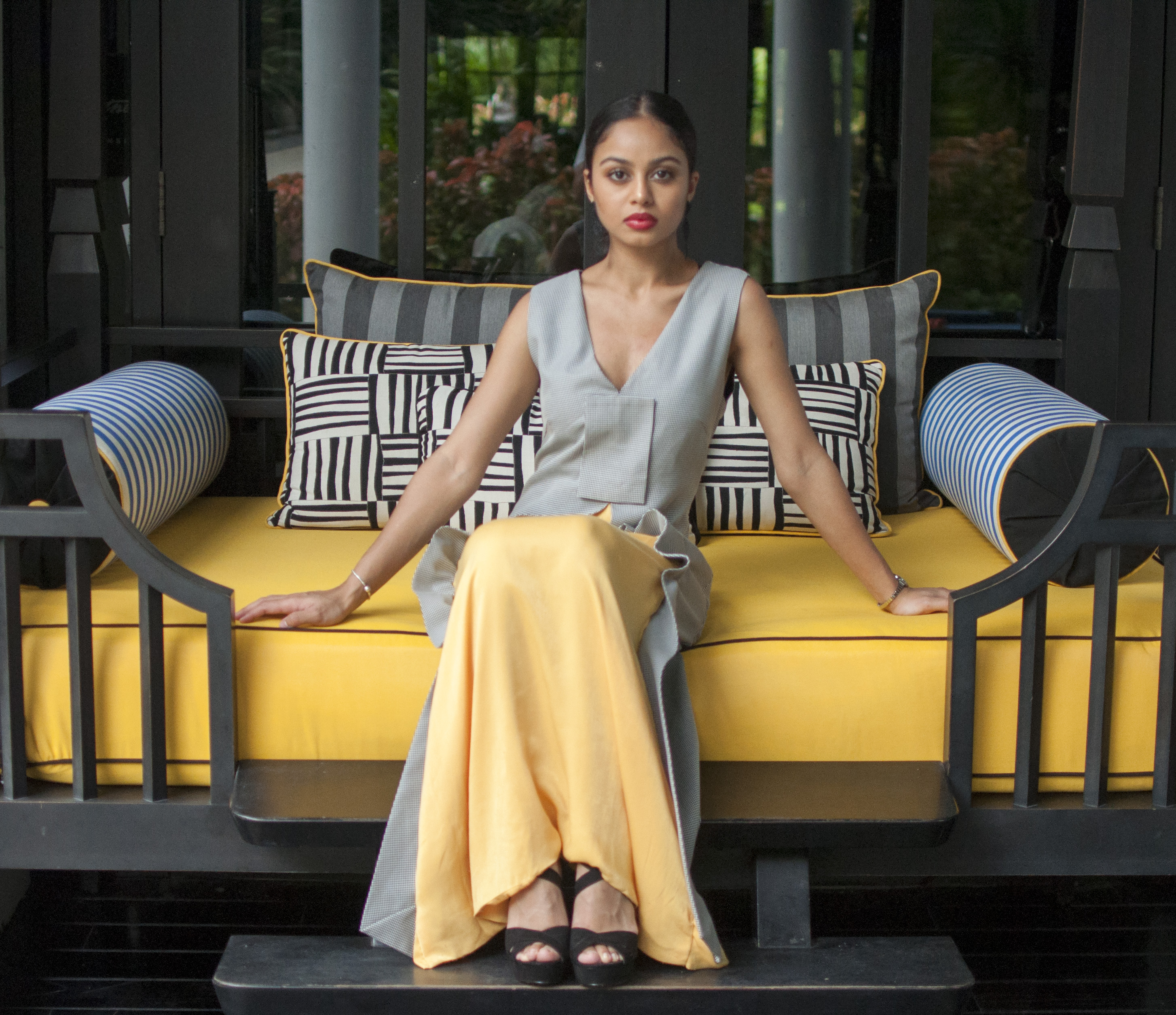 "The Color" dress