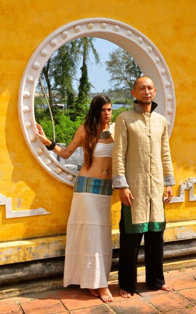 Salong skirt & Vanh Dai Green