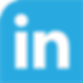 SOSNPO Social Icons - LinkedIn Blue Icon