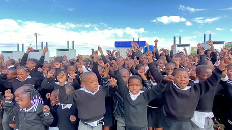Babheke SPS in the Eastern Cape, South Africa, video of kids celebrating their new Amalooloo toilets