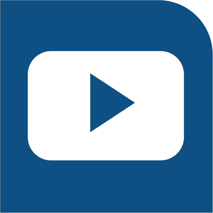 SOSNPO Social Icons - YouTube Dark Blue Icon