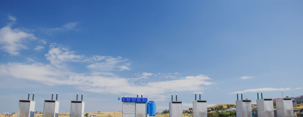 Babheke SPS in the Eastern Cape, South Africa, Amalooloo toilets and Dignity Hub installed.