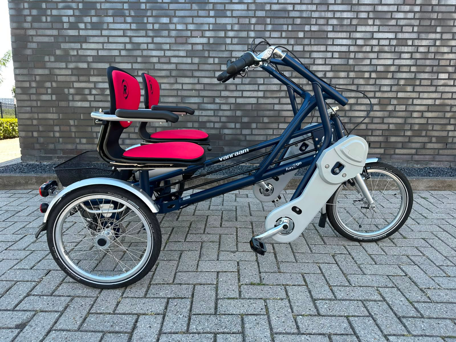 Elektrische Van Raam Fun2go als nieuw 2x versnellingen