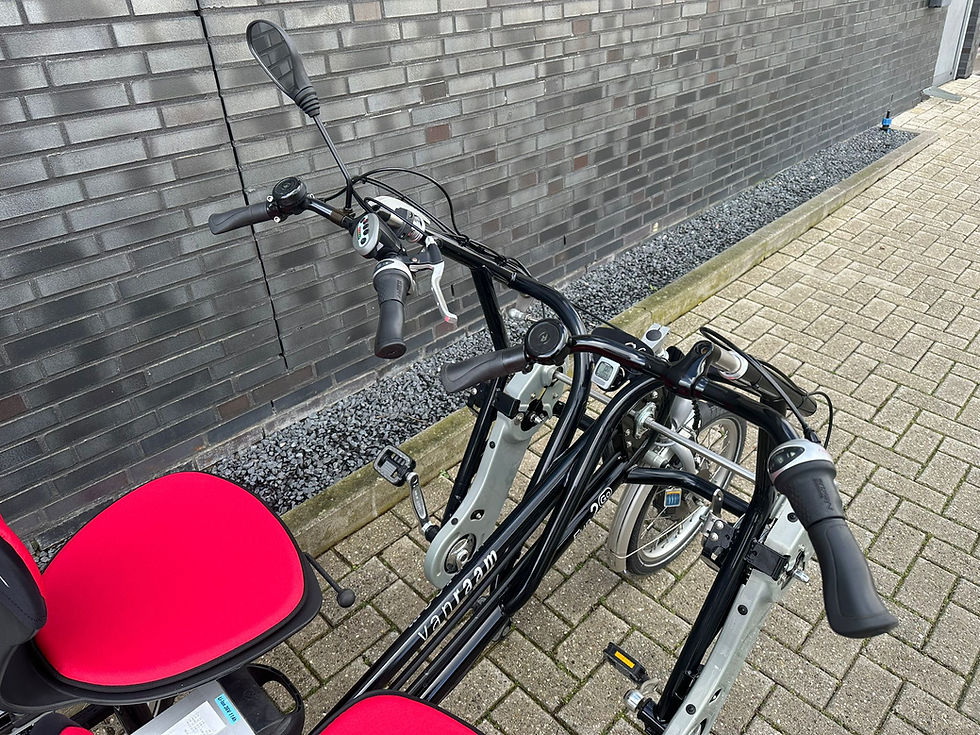 Thumbnail: Elektrische Van Raam Fun2Go duofiets