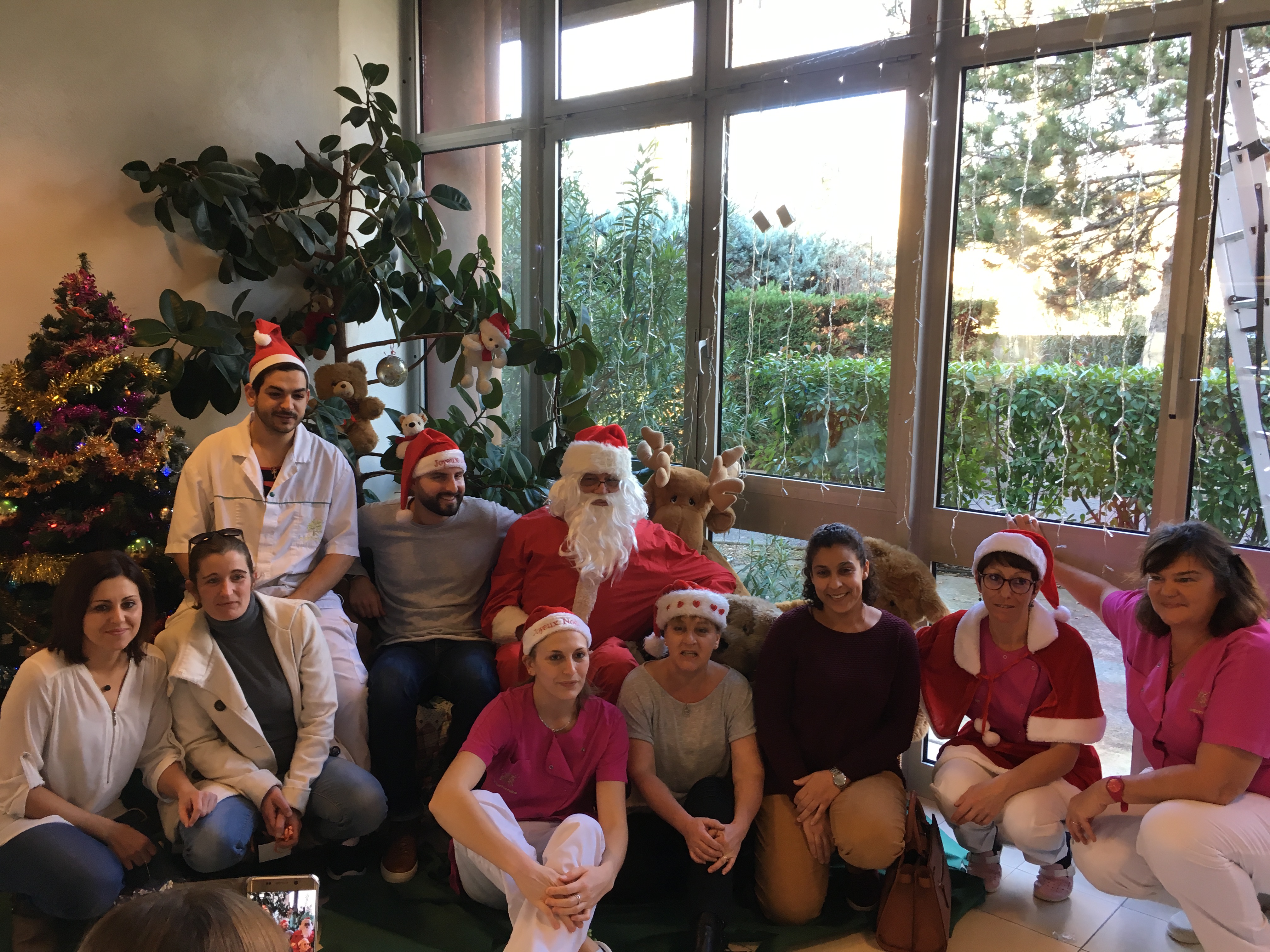 Noël avec le personnel